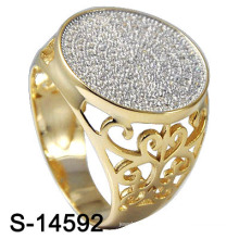 Мода Ювелирные изделия стерлингового серебра 925 пробы для мужчин Позолота (S-14592)